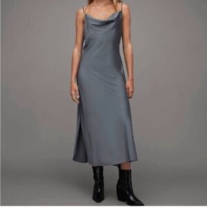 anthropologie slip midi dress – size large – NWT ♡